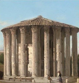 Antonietta Brandeis - Tempio di Vesta, Roma
