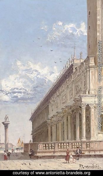 Antonietta Brandeis - The Loggia di Sansovino, Piazza San Marco