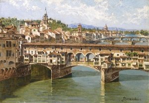 Antonietta Brandeis - Ponte Vecchio, Florence