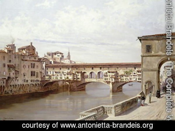 Antonietta Brandeis - The Pontevecchio, Florence