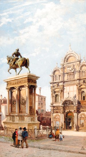 Antonietta Brandeis - Piazza San Marco, Venice