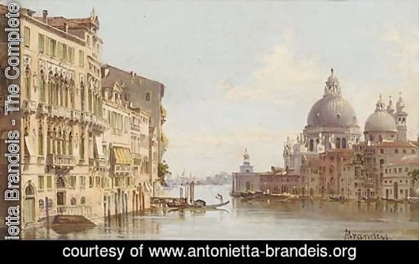 The Grand Canal before Santa Maria della Salute, Venice