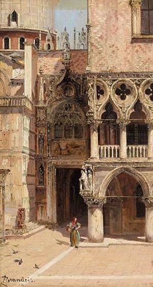 Antonietta Brandeis - La Porta Del Palazzo, Venezia