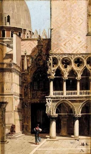 Antonietta Brandeis - Porta Villa Carta, Palazzo Ducale, Venezia