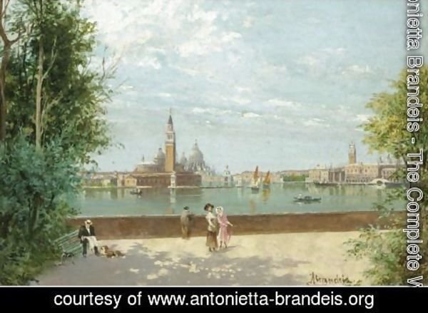 Antonietta Brandeis - Venice From Public Gardens
