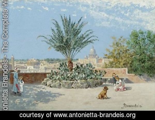 Antonietta Brandeis - The Pincio Gardens