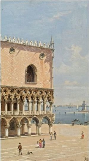 A View Of San Marco's Square Towards San Giorgio Maggiore