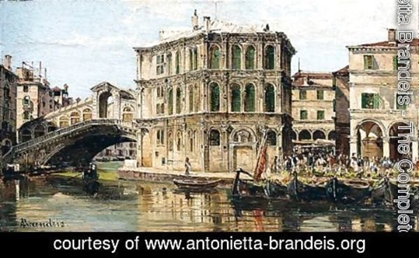 Antonietta Brandeis - The Rialto Bridge