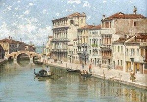 Antonietta Brandeis - Ponte dei tre archi, Cannaregio